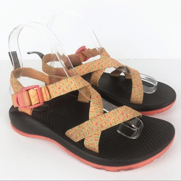 Chaco Other - Chaco Sandal Big Girls Orange Sorbet Size 4